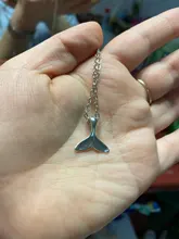 Collar de cola de ballena para mujer, nuevo diseño de animales, colgante náutico de cola de sirena, regalo de joyería