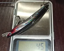 Wobbler Minnow Floating Artificial-Bait Fishing-Lure Tackle-Bass-8cm Hard-Plastic 3d Eyes