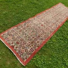 Низкий плиссированный приглушенный ковер 2,4X9,2