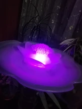 Fogger Air-Humidifier Pond-Atomizer Ultrasonic-Mist-Maker Water-Fountain 24V 12 LED 