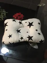 Muslinife-almohada de algodón con soporte para cuello para niños, almohada moldeadora de cabeza para bebé, posicionador de sueño