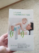 Termómetro Digital LED infrarrojo para niños y adultos, Sensor de temperatura sin contacto para la frente del bebé