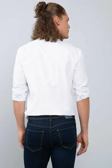 Uss. POLO ASSN. Мужские тканые Gomlek