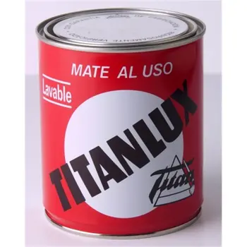 

Washable synthetic paint Matt TITANLUX to use white 016034534
