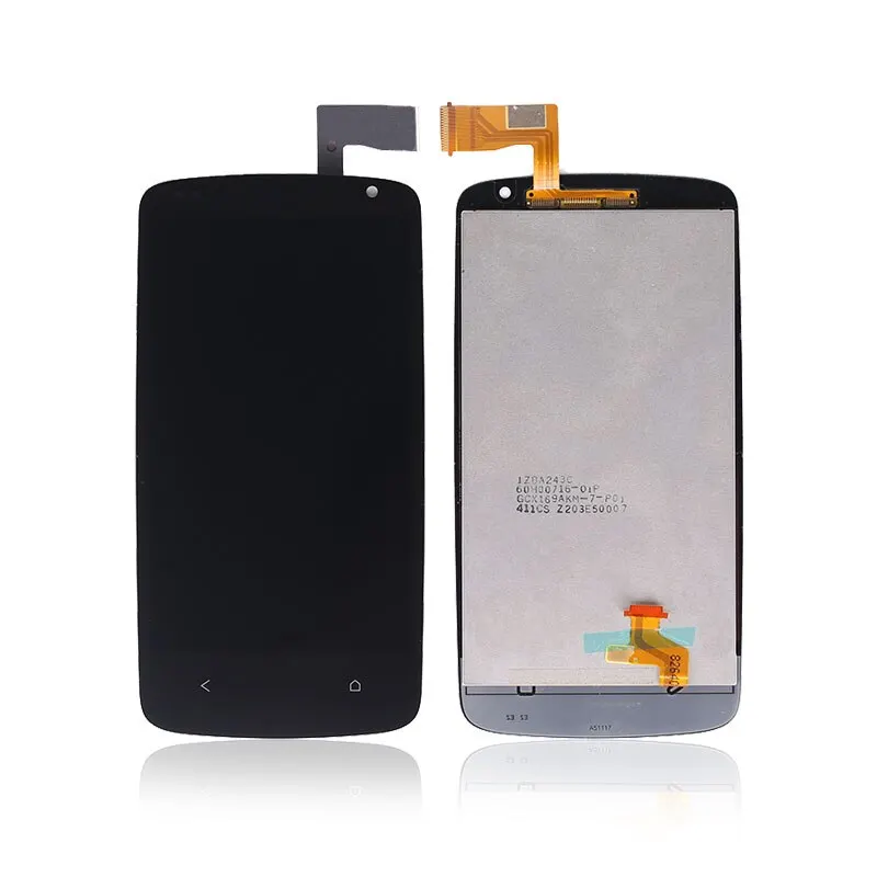 10 шт./лот для HTC Desire 500 ЖК сенсорный экран дигитайзер дисплей Замена Бесплатная