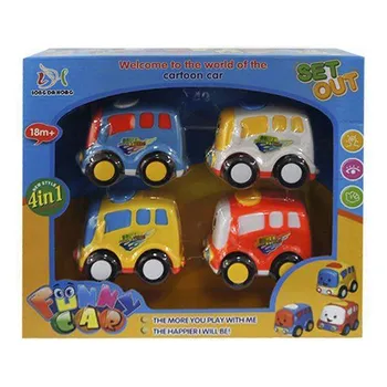 

Vehicle Playset Funny Car (4 pcs)