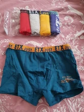 Los niños ropa interior niños calzones tipo Boxer de algodón de los niños escritos para niño pantalones cortos de bebé bragas ropa interior de los niños 2019 nuevo tamaño 2-16T 5 uds