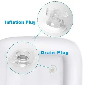 

Inflatable Serving Bar Salad Buffet Ice Tray Food Drink Containers With Drain Plug For Picnic Pool Party Camping