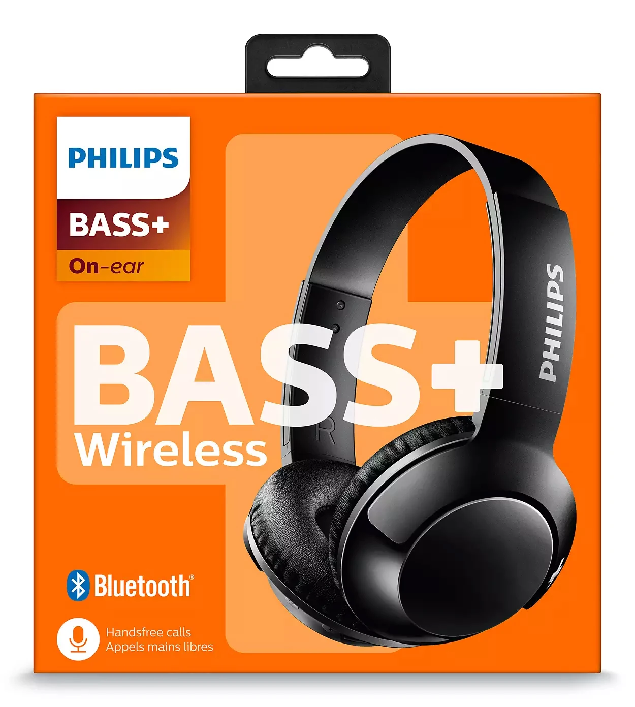 100% Orijinal Philips SHB3075BK Bluetooth BASS+ Wireless On Ear Headphone with mic Music Headset