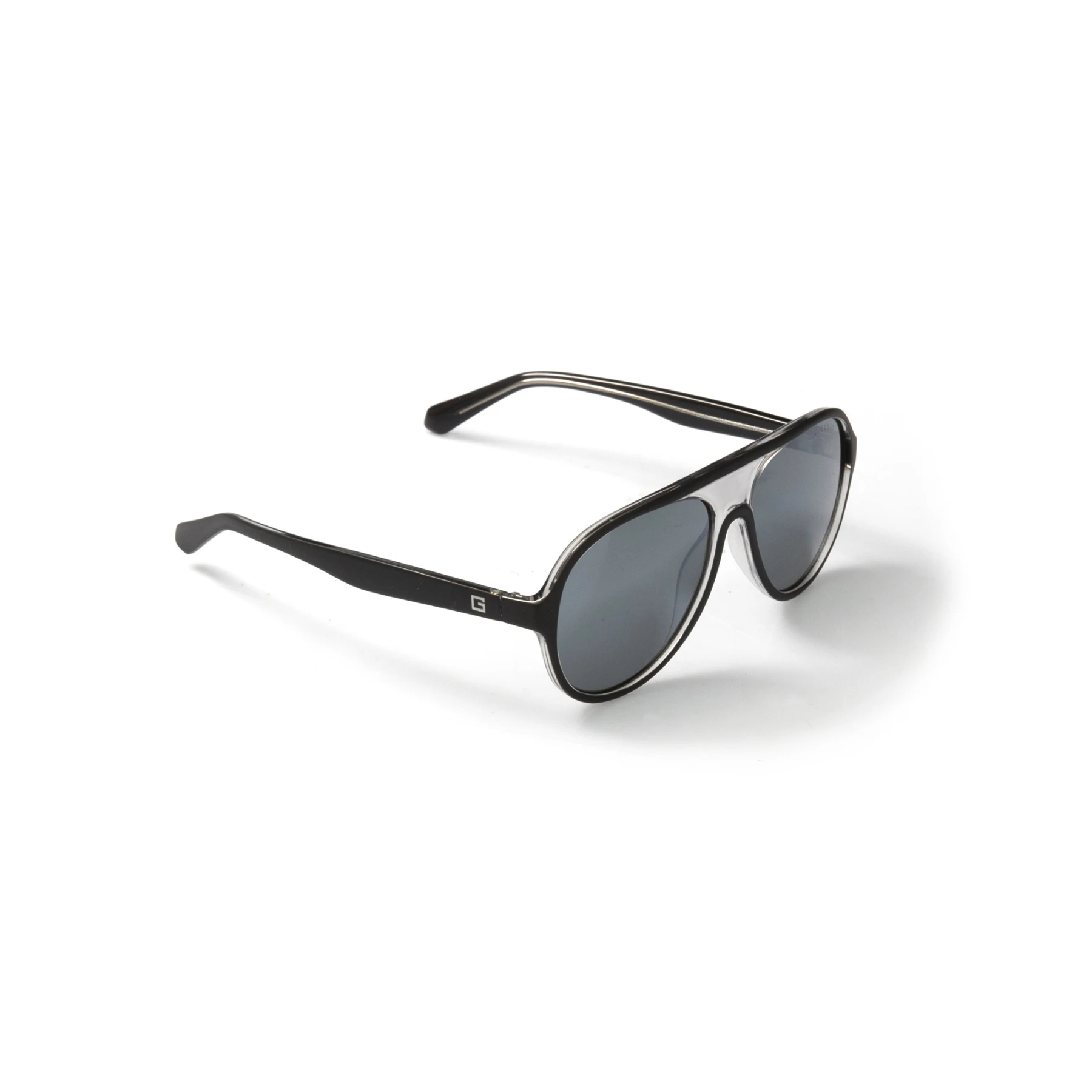 

Men's sunglasses gu 6942 02c bone black organic drop pilot 57-15-145 guess