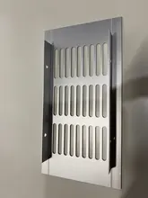 Perforated-Sheet Ventilation-Grille Vents Aluminum-Alloy Web-Plate