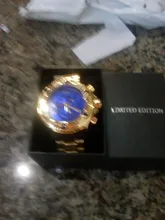 TEMEITE moda militar reloj de cuarzo de los hombres 3D esfera azul correa de acero inoxidable superior de la marca de lujo de dorado grande Dial relojes de pulsera 2021