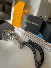 PAGANI DESIGN 007-Reloj de pulsera para hombre, mecánico, automático, de lujo, resistente al agua, japonés, NH35, novedad de 2021