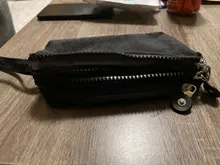 Bolso de mano con 3 cremalleras para mujer, Cartera de marca de carteras, monedero para llaves y tarjetas, monedero corto de lona para mujer y Niña