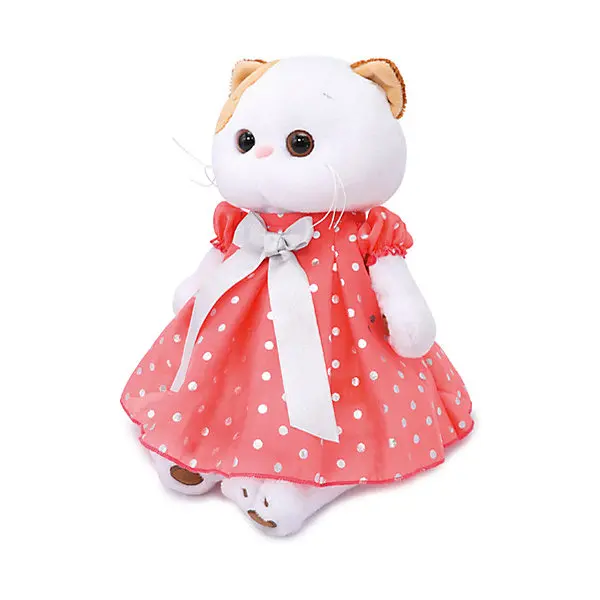 Мягкая игрушка Budi Basa Кошечка Ли-Ли в красной шапочке, 24 см