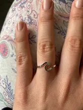 Anillos de ondas de mar de diseño Simple para mujer, sortija de aleación de Surf de mar, Color oro rosa y plata, joyería para dedo para mujer, regalo de surfista