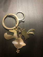 LLavero de Príncipe pequeño, colgante de zorro bonito para ropa, llavero para mochila, llaveros, dijes, regalo de San Valentín