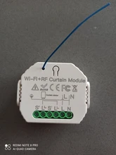 Módulo interruptor persiana de persiana enrollable para cortina con mando a distancia, para Motor eléctrico, protector solar, funciona con Google Home, Alexa