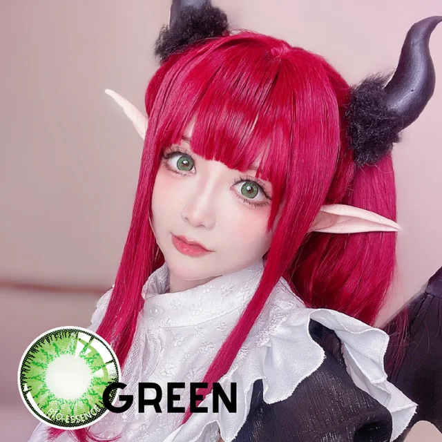 Bio-essence 1 Pair Cosplay Color Contact Lenses Purple Lenses Anime Lense  My Dress Up Darling Marin Kitagawa Cosplay Pink Lense - Color Contact Lenses  - AliExpress
