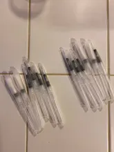 Agua cepillo pluma pincel de con depósito de agua para acuarela pluma acuarela, pintura de marcadores (12 piezas)