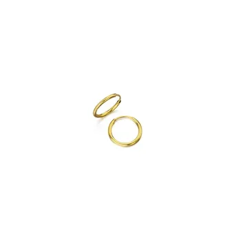

Gold Hoop earrings 1,2x11mm 18K JEWELRY