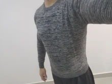 Suéter de lana y algodón para hombre, Jersey informal, Vintage, de colores combinados, cuello redondo de moda, Jacquard grueso y cálido