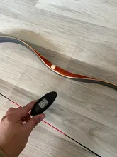 Arco recurvo tradicional para tiro al aire libre, arco de caza 30-50lbs, potente laminado para caza