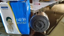 FOHEEL-Cabezal de ducha con rociador giratorio, función completa, presurizado, ahorro de agua