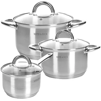 

Set of dishes 6PR 2 + 2,5 + 3,5 L Mayer & Boch 28814