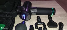 Pistola de masaje de alta frecuencia para relajación muscular, masajeador eléctrico con bolsa portátil, pistola de terapia para fitness