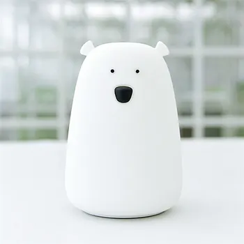 

Night light Children's silicone delicate nice soft light for baby room LED night light silicone home decor night light