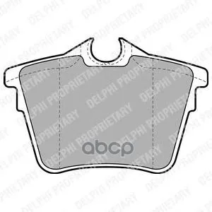 Колодки Задние Citroen C5 Iii, Peugeot 407 Lp1892 Delphi арт. LP1892