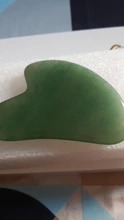 Gua sha-Tabla de piedra de Jade Natural, masajeador de cuarzo rosa, placa Guasha, rascador facial, herramientas para cara, cuello y espalda