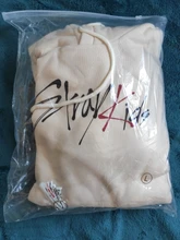 Sudadera con capucha de estilo coreano Harajuku para mujer, ropa para Parte Superior Femenina, estilo KPOP Straykids, Con álbum de Stray, manga larga, retales