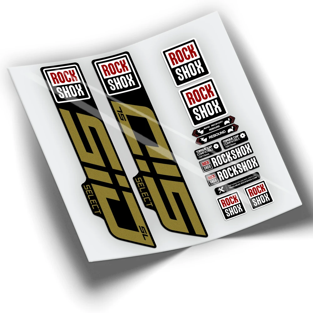 Adesivi Forcella Bici Rockshox Sid Seleziona Sl 2021 Wp350