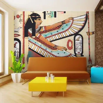 

Wall mural-Egyptian motifs-200x154 cm
