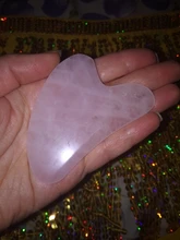 Gua sha-Tabla de piedra de Jade Natural, masajeador de cuarzo rosa, placa Guasha, rascador facial, herramientas para cara, cuello y espalda