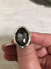 Anslow de joyería de moda de calidad superior Retro Oval grande anillo de dedo de cristal para las mujeres parejas de mujeres regalo de día de San Valentín LOW0041AR