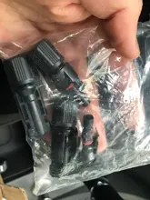 1 par de conectores solares Conector de Panel Solar, 30A, 1000V, macho + hembra, IP67, para cable Solar