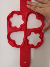 Baking-Mold-Ring Fried-Egg-Mold Pancake-Maker Cooking Multiple-Shapes Silicone Family