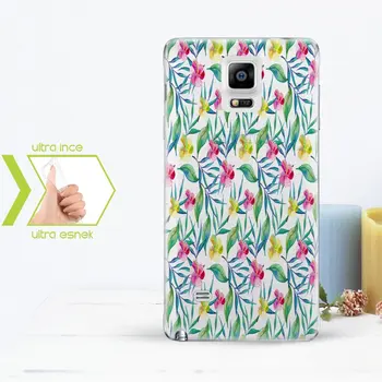 

Personalized Custom Samsung Galaxy Note 4 Slim Clear Silicone Phone Cover (Leaf Temalı-6)
