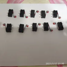10 Pcs Mini Micro Limit Switch Roller Lever Arm SPDT Snap Action LOT