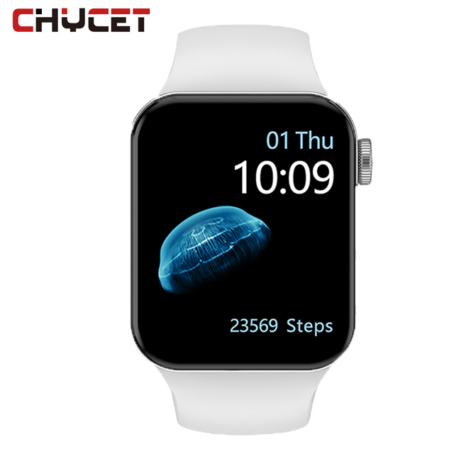 IWO Smartwatch Smart Watch Series 7 Double Button Heart Rate Monitor Dial Call Smart Watches Men Women For IOS Android