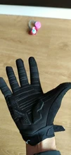 ROCKBROS-guantes de ciclismo a prueba de viento para otoño e invierno, guantes deportivos antigolpes transpirables con pantalla táctil SBR para bicicleta de montaña