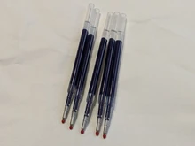 Recambios de bolígrafo de gel de 0,5mm, recargas de gel cortas de color negro o azul, recargas para bolígrafos
