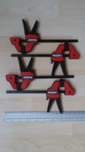 Clip-Kit Clamp Work-Bar Woodworking Quick-Ratchet Heavy-Duty 4inch 30x100mm