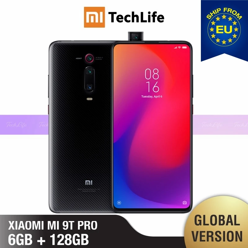 Глобальная версия Xiaomi Mi 9T PRO 128 ГБ ROM 6 Гб RAM(абсолютно новая/запечатанная) mi 9t pro, mi 9 tpro, mi 9, mi 9 - Цвет: Carbon Black 128GB