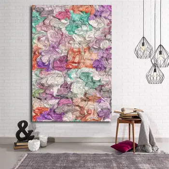

Colorful Pattern Canvas Table