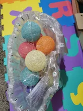 Led-String Chain Ball-Light Garland Party-Decoration Patio Wedding Christmas Halloween