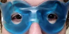 Máscara de Gel para los ojos, mascarilla de eliminación de ojeras, microcirculación Ocular, calmante, elimina la fatiga Ocular, TSLM1, 1 uds.